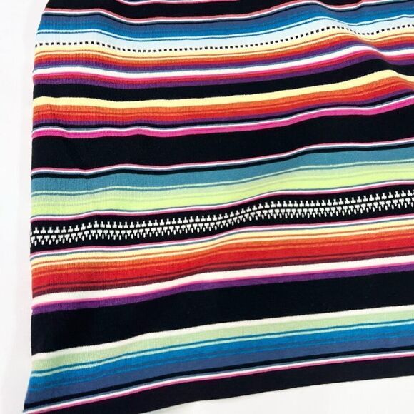 Lauren Ralph Lauren Sweater Womens 1X Multicolor Striped Off-Shoulder - Picture 7 of 8